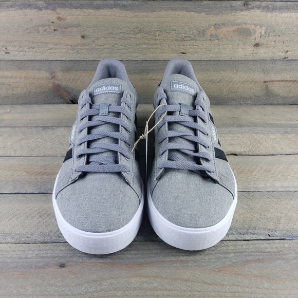 adidas Daily 3.0 Men\'s Skateboarding  Casual Shoes Dove Grey Black White main image 7